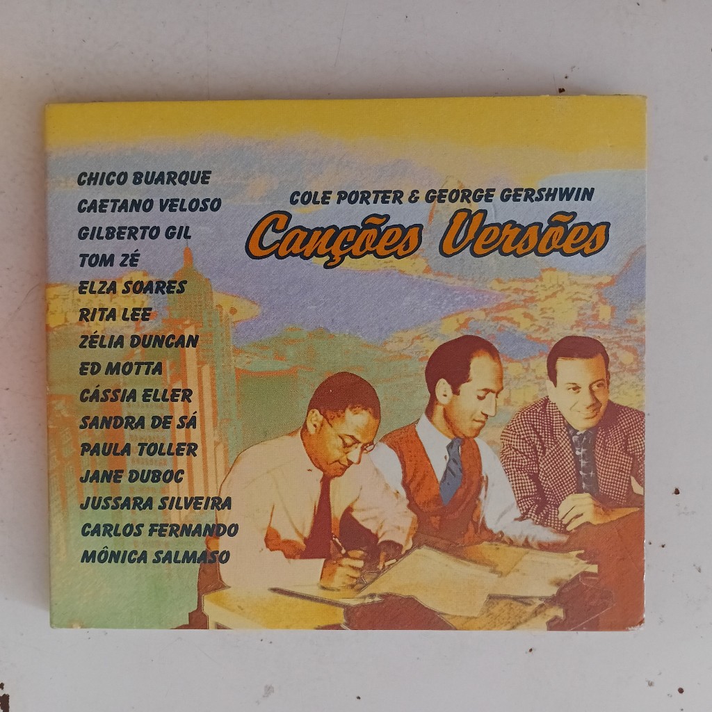 CD Canções Versões - Cole Porter & George Gershwin - Gil - Chico Buarque - Caetano Veloso - Elza Soares - Ed Motta