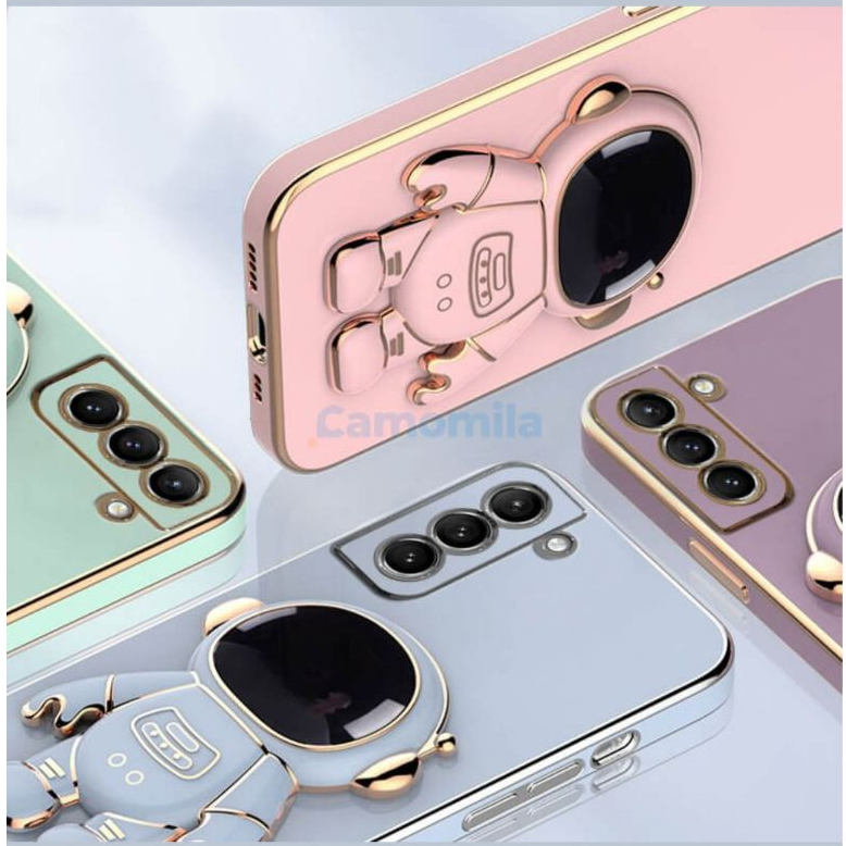 Capa Capinha Samsung A17,A07,A06,A16,A26,A36,A56,A05S,A15,A25,A35,A55 Suporte Astronauta