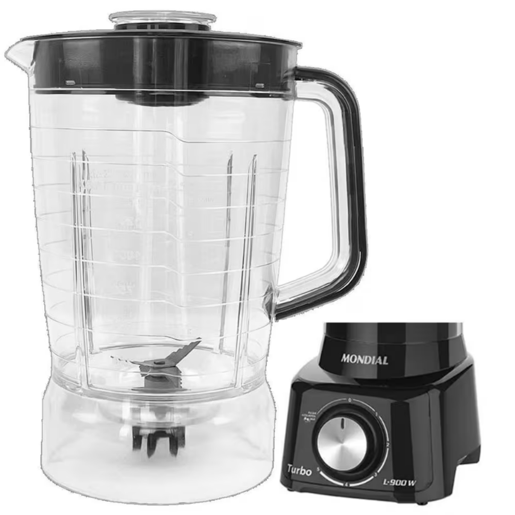 Copo Para Liquidificador Compatível com Mondial L-850 L-900w Preto em Oferta na Shopee
