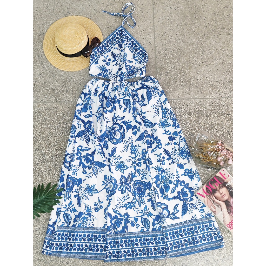 Vestido Boho Longo Estampado