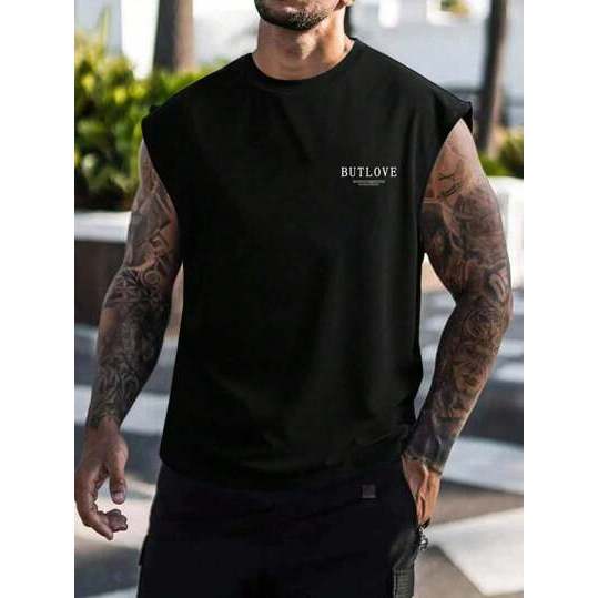 Camiseta Regata Oversized Estampada Frases Camisa Cavada Unissex Camiseta Larga Algodão Masculina Feminina