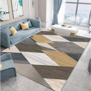 Tapete Sala Veludo Estampado Tipo Indiano 2,00 X 1,40 Metros