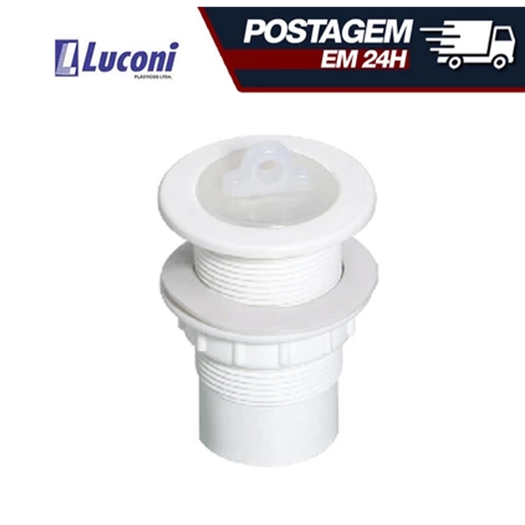 Valvula de Tanque S/Ladrão PVC Branca 1.1/2'' | Luconi