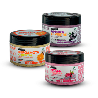Esfoliante Rosto e Corpo BioSeiva 300g - Amora, Bergamota ou Pitaya - Hidratação e Renovação em Oferta na Shopee