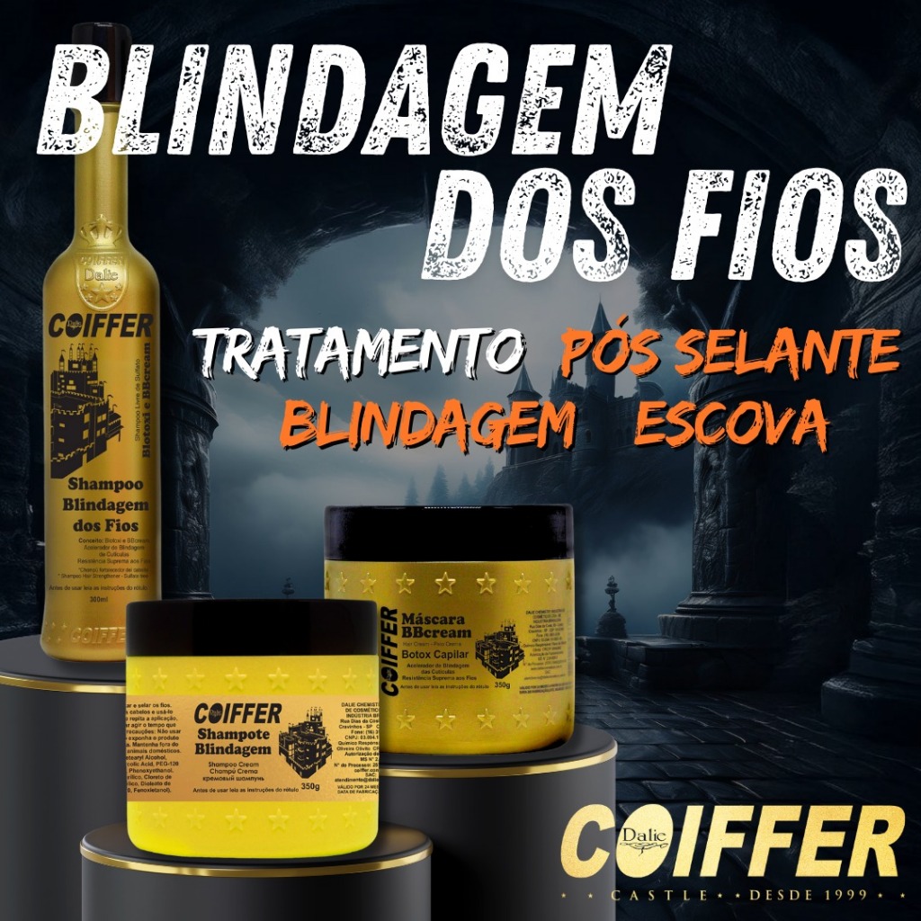 Kit De Manutenção Blindagem Dos Fios Coiffer