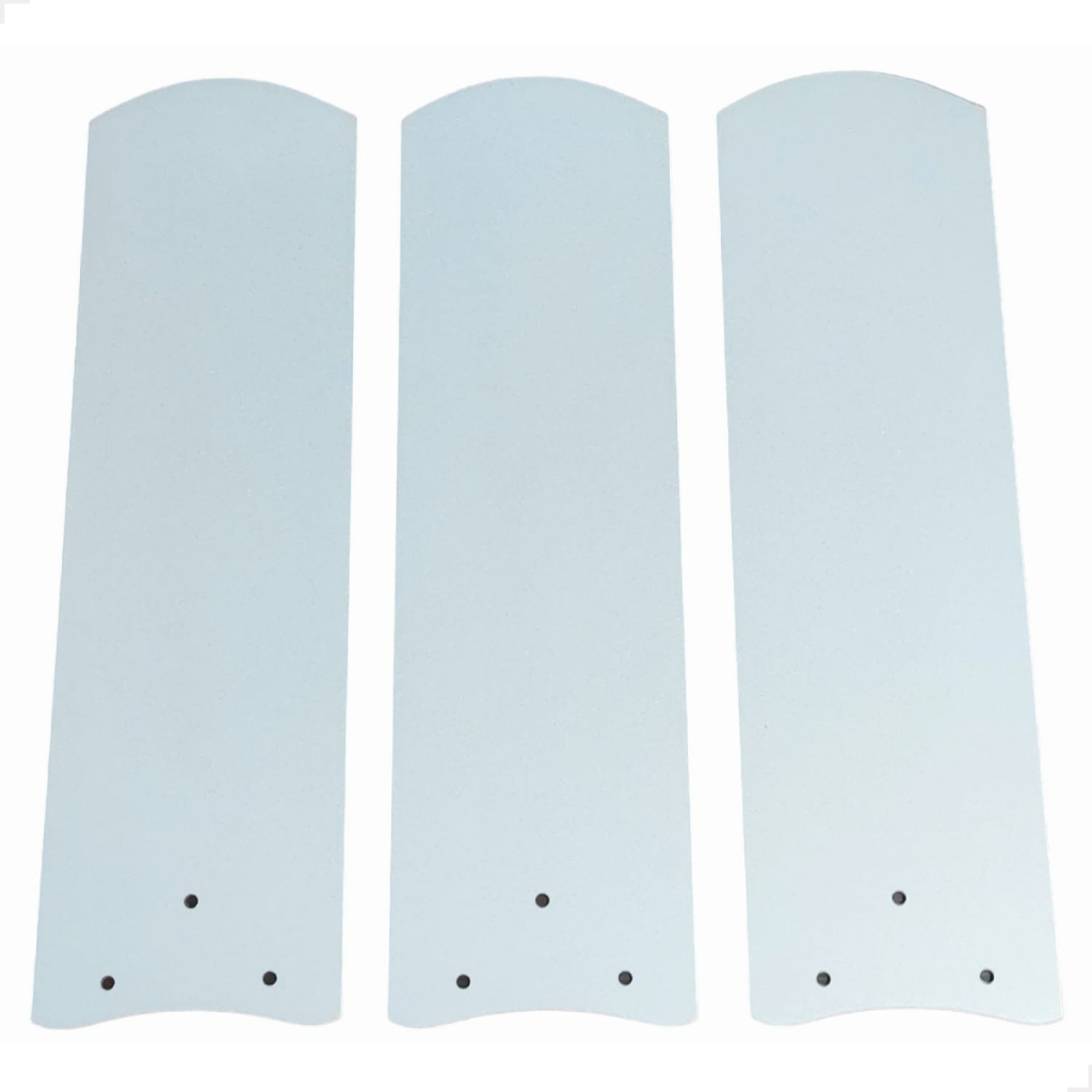 Hélice Pás Ventilador De Teto Tron Branco Todos os Modelos Marbella Pera Citrino Eco New conjunto