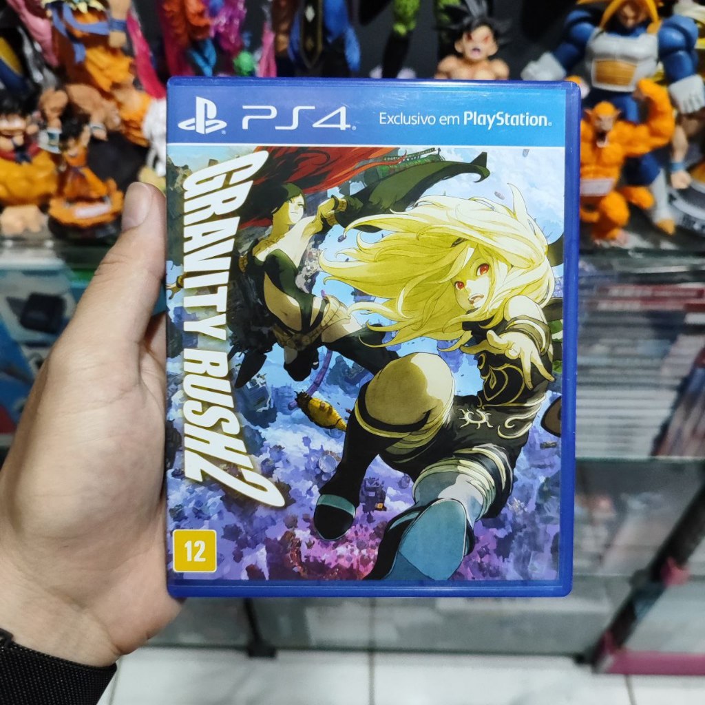 Gravity Rush PS4 em Midia Fisica Usado Semi-Novo