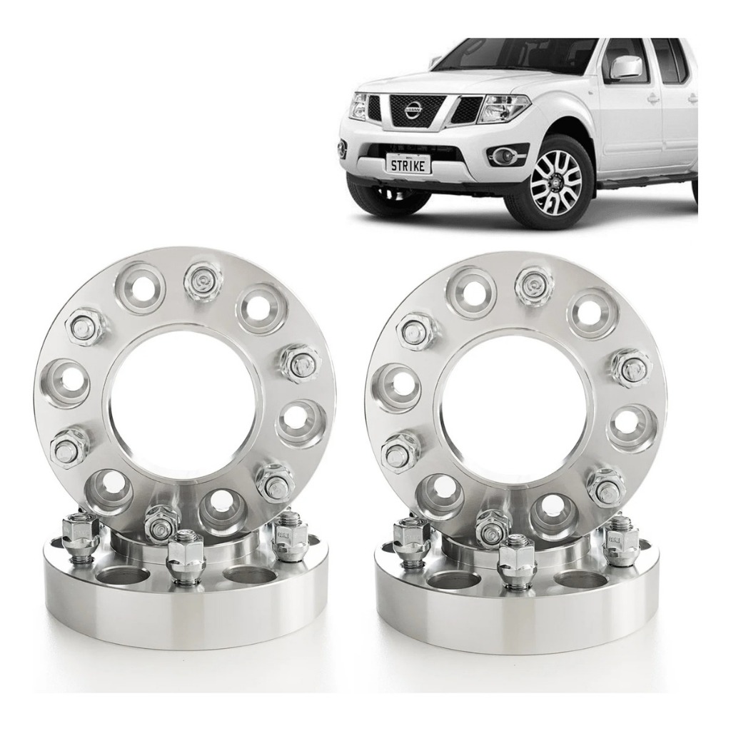 Kit Espaçador Roda Nissan Frontier 2008 Em Diante Alargador