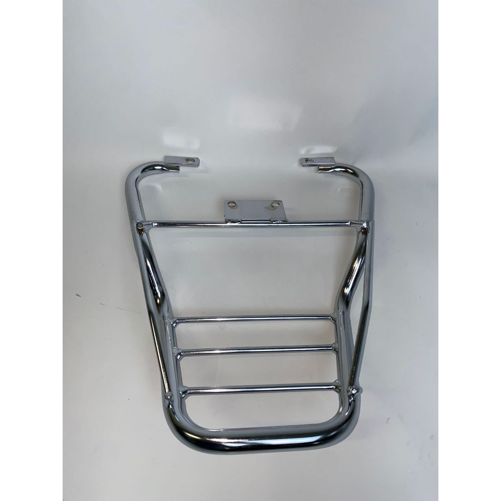 BAGAGEIRO CHURRASQUEIRA REFORCADO   TWISTER 2006 2008 CROMADO  TRADICIONAL POLIMET