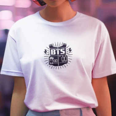 Blusa BTS camiseta feminina kpop bts blackpink
