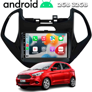 Central Multimidia Android Ford Ka 2014 a 2018 Gps Wifi Carplay Espelhamento Bluetooth em Oferta na Shopee