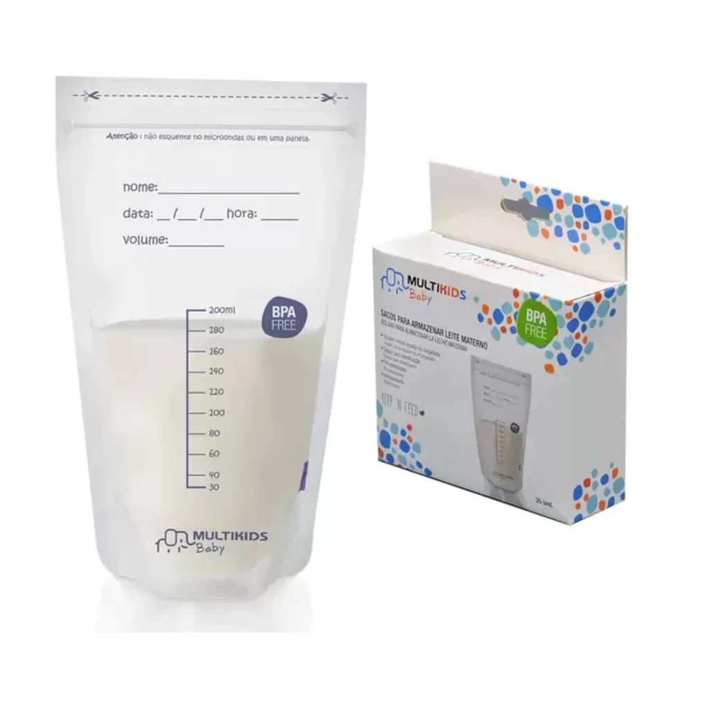 Sacos para Armazenar Leite Materno For Mom, Multikids Baby em Oferta na Shopee