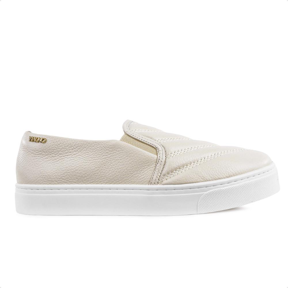 Tênis Via Uno Moda Slip On Feminino 100% Original Com Nota Fiscal e Garantia - Women Shoes