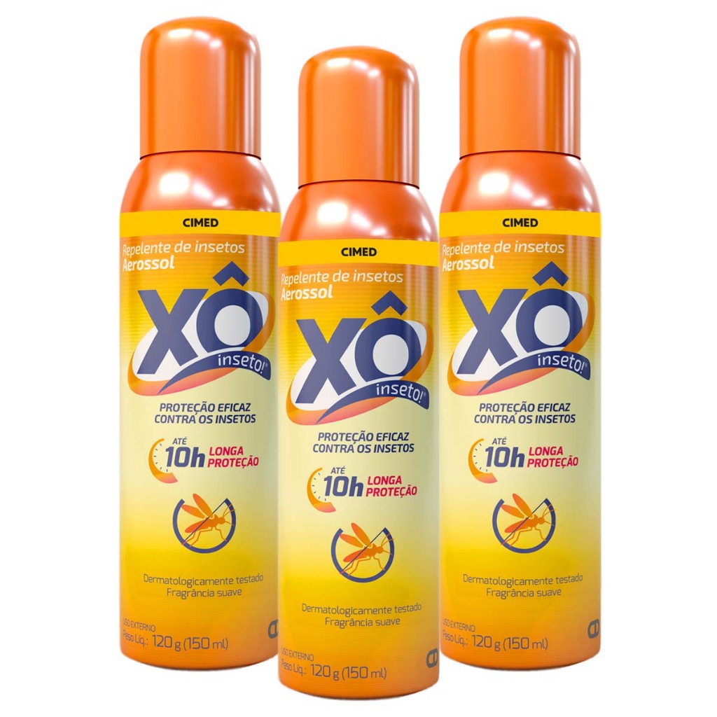 Kit 3 Und Repelente Xô Inseto 150ml - Health