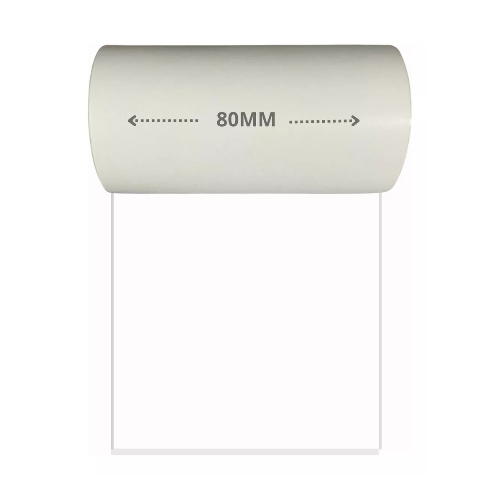 Etiqueta Térmica Continua P/ Impressora 80mm - 80mm