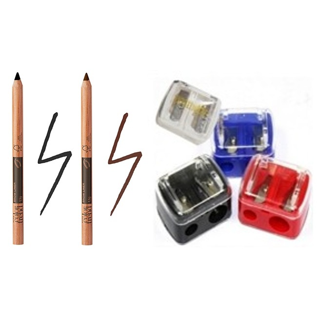 Lápis para Delinear Olhos Sobrancelhas Avon Color Trend + Apontador duplo de Maquiagem cores sortidas em Oferta na Shopee