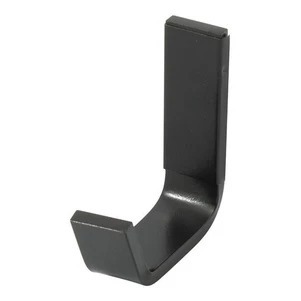 Cabide gancho em Aluminio e inox Banheiro Cozinha Preto Black