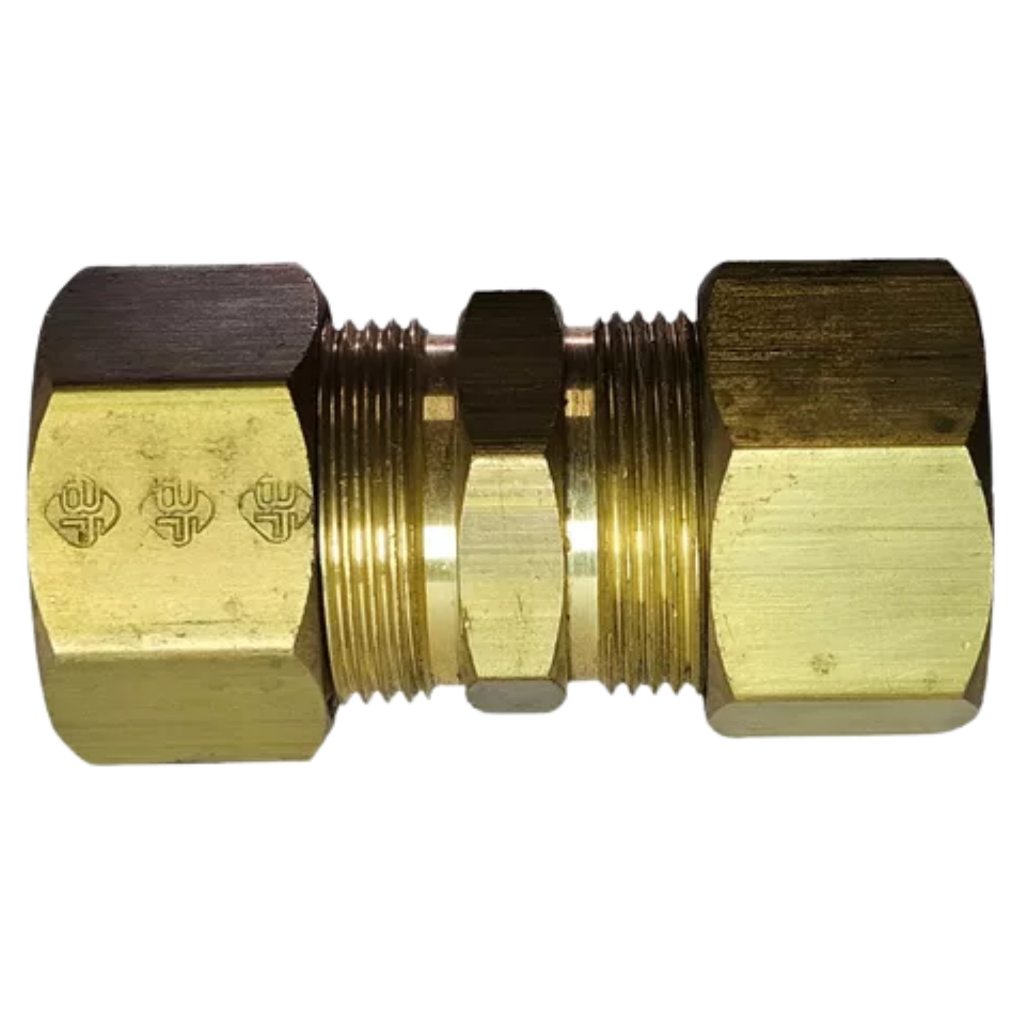 União Latão Tubo Cobre Ou Tecalon 3/8 Emenda - Pç