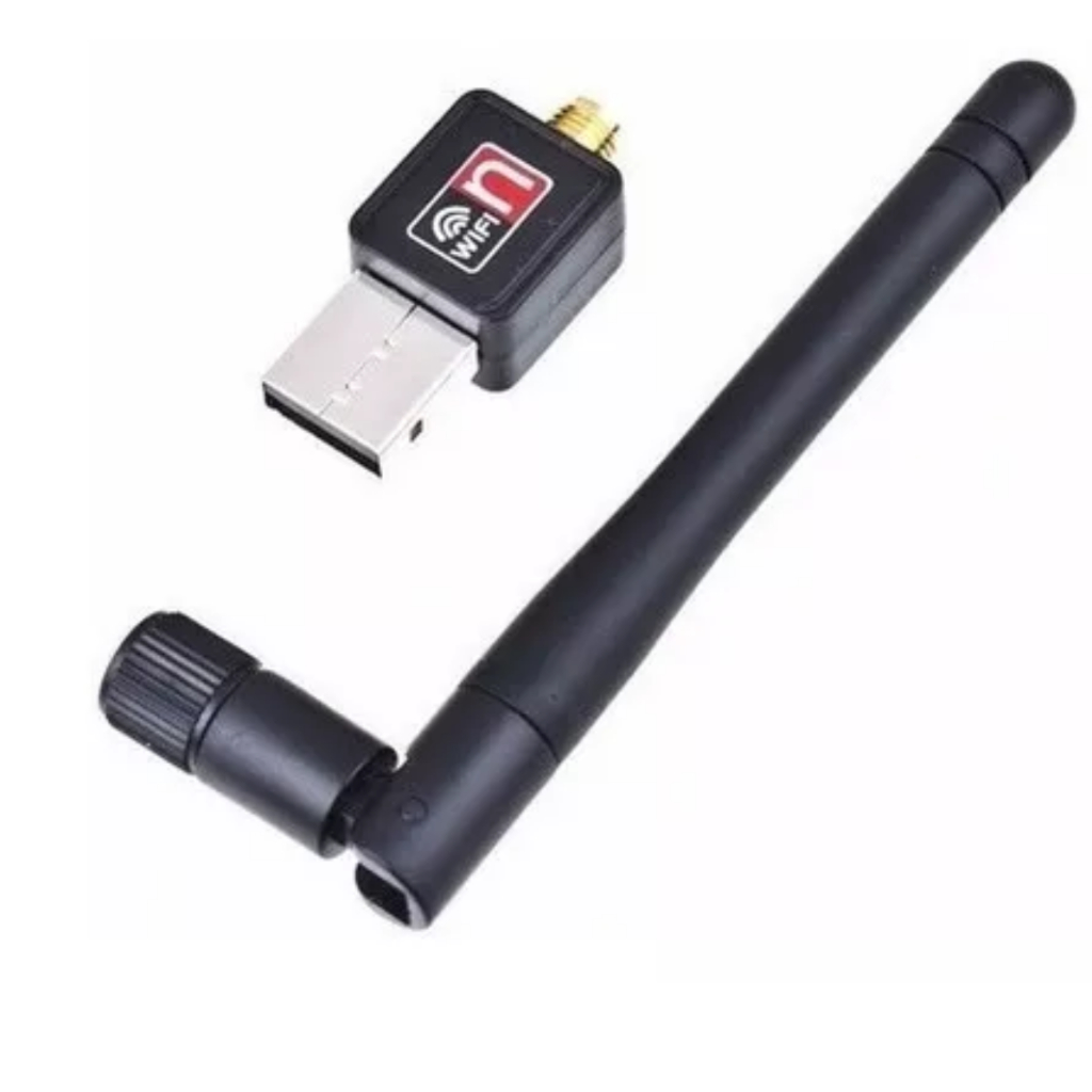 Adaptador Antena WiFi USB Wireless 1800Mbps PC Notebook Sinal Potente