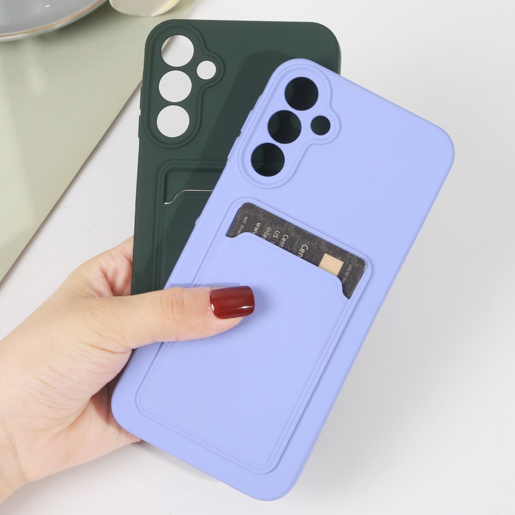 Capa Capinha de Celular Porta Cartão Para Samsung A05 A05S A14 A15 A24 A25 A34 A35 A54