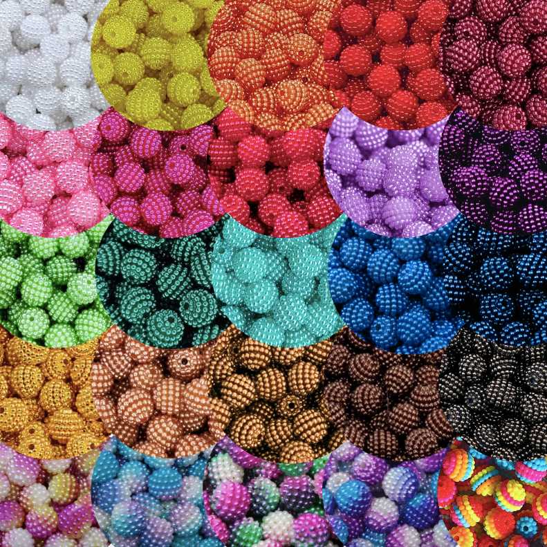 400 Unidades Pacote Pérola Craquelada Bola 10mm Miçanga Terço Chinelo Amora