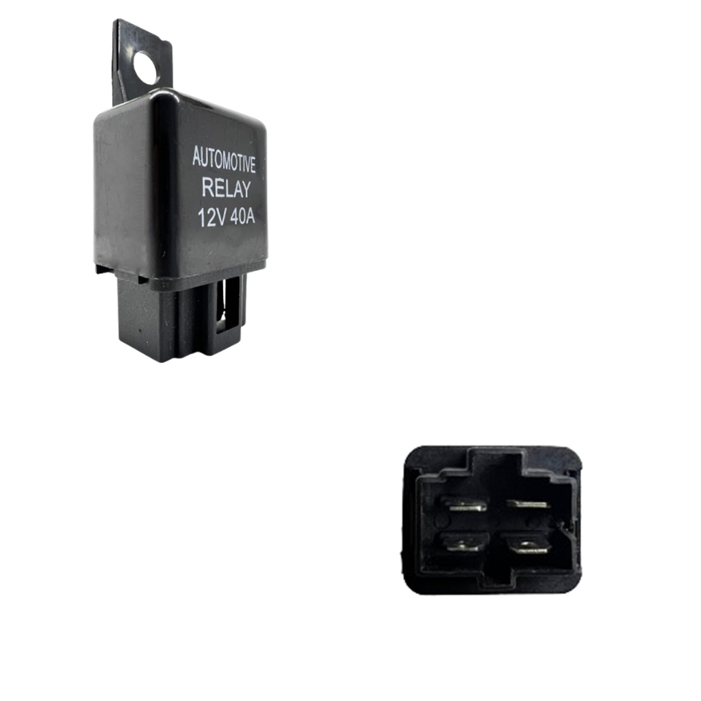 Rele 4 Pinos Horizontal 40a 12v Para Motos em Oferta na Shopee