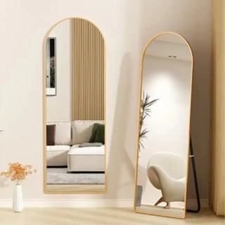 Espelho grande corpo inteiro Oval luxo Decorativo Com Moldura 150x40cm espelho de chão Cor...