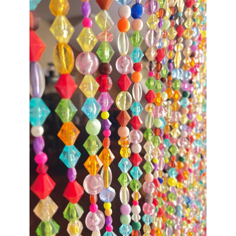 Cortina de Miçanga Colorida: Onde Comprar | BuscaProdutos