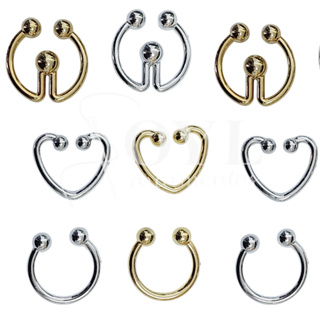 Fivela Modelo W U Coração Plástico ABS Biquine Pacote com 2 peças 5 peças  10 peças cor dourado ou prata Acessorio Artes em Oferta na Shopee