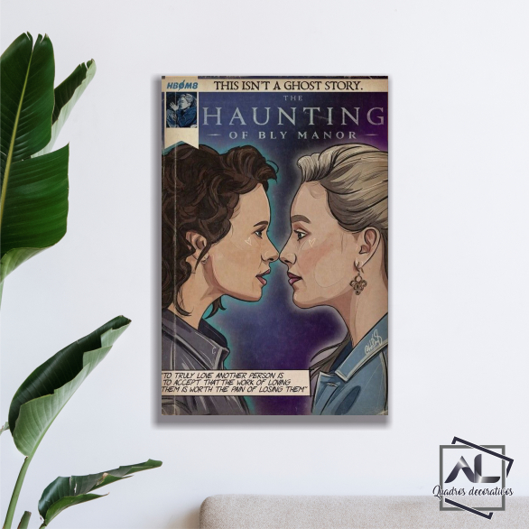 Plaquinha Quadro Personalizado Decorativo The Hauting of Hill House A Maldição da Residência Hill 20x30 Netflix
