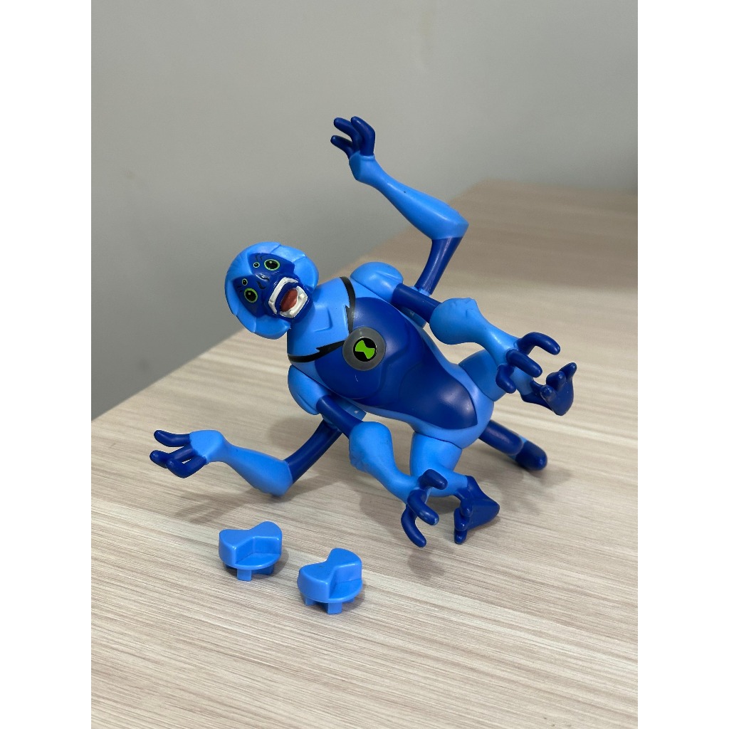 Boneco Macaco Aranha Dna Alien Heroes Ben 10 Força Alienígena Bandai Original Usado