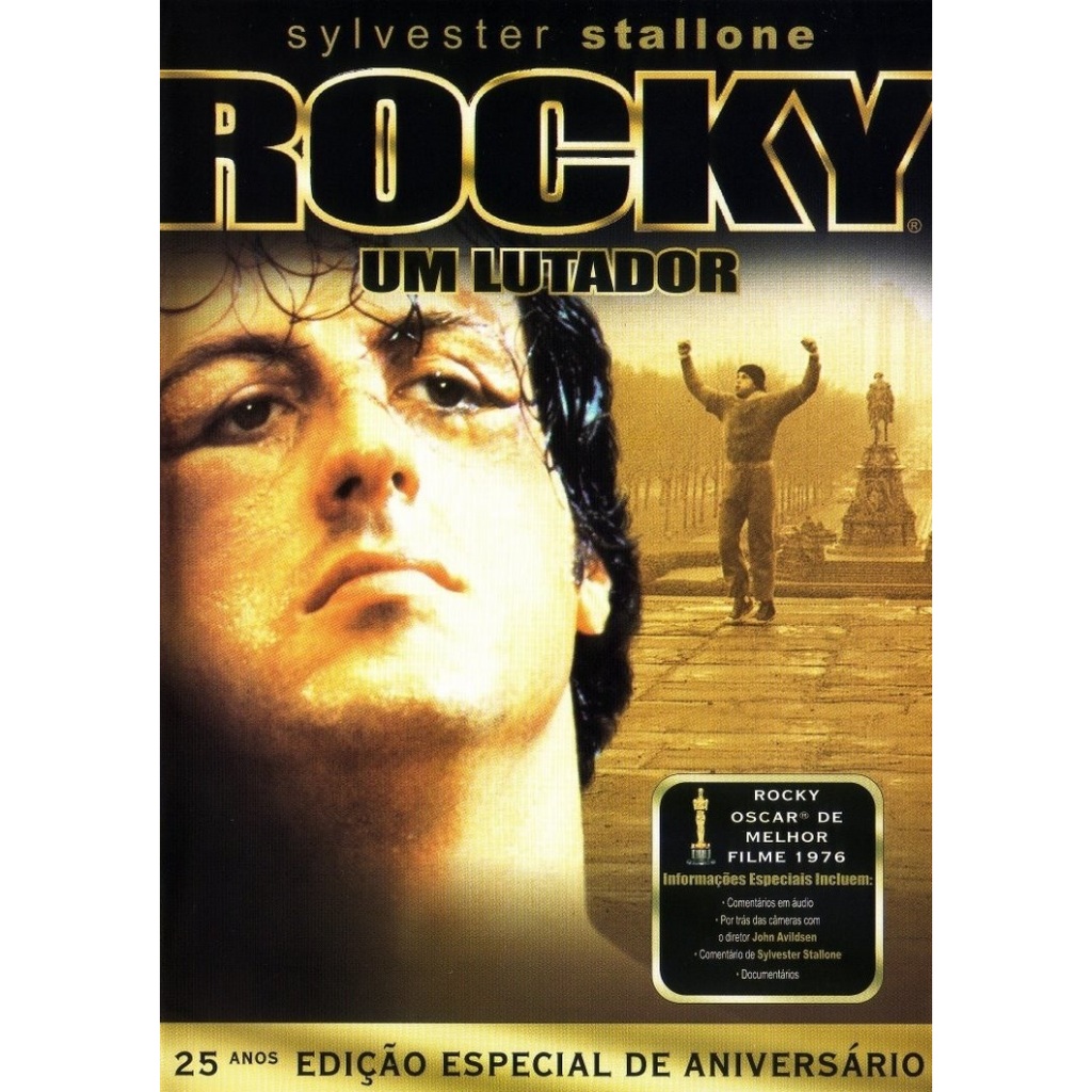 DVD - Rocky Um Lutador 1976 - Sylvester Stallone Original