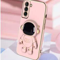 Capa Capinha Samsung M12 M13 M14 M15 M23 M32 M33 M54 M55 Luxuosa com Suporte Astronauta