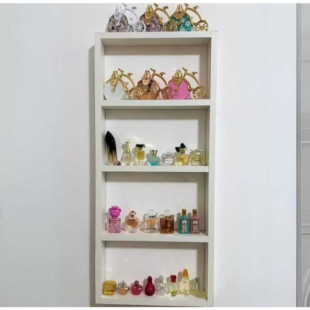 Porta perfume organizador de perfumes e maquiagens