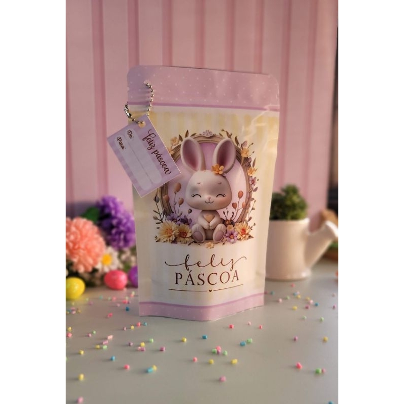 Saquinhos ZIP Lock páscoa fofo/ lembrancinhas páscoa em Oferta na Shopee