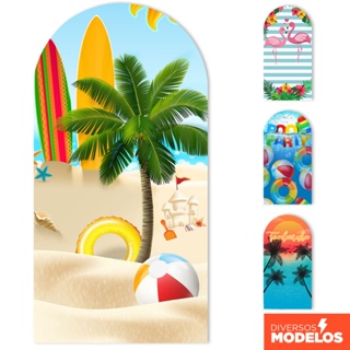 Capa Painel Romano Em Tecido Sublimado Com Elástico 2x1m Vários Modelos – Festa Verão em Oferta na Shopee