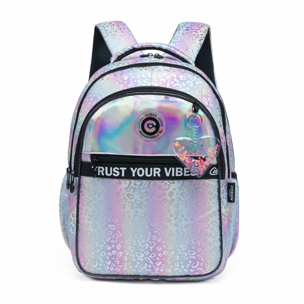 Kit Mochila + Estojo Coban Infantil de Costa Escolar Juvenil Estojo - 18 litros