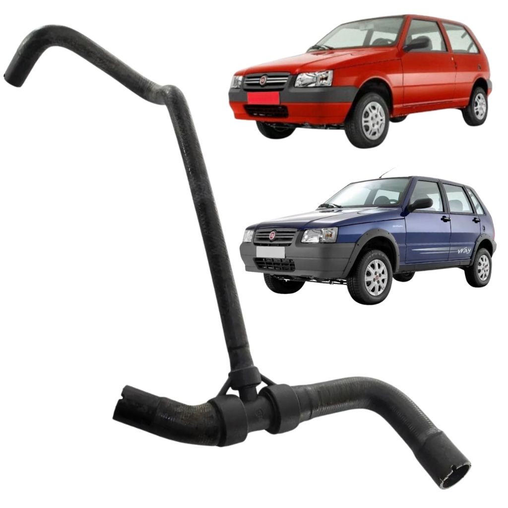 Mangueira Inferior Rad Uno Mile 1.3 10 A 12 Rad Denso Origi