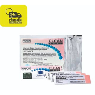 Indicador Químico Classe 5 Clean Test - Clean Up em Oferta na Shopee