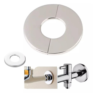 Acabamento Auto-adesivo em Aço Inox para Torneira e Chuveiro Ideal para Reformas e Melhorias