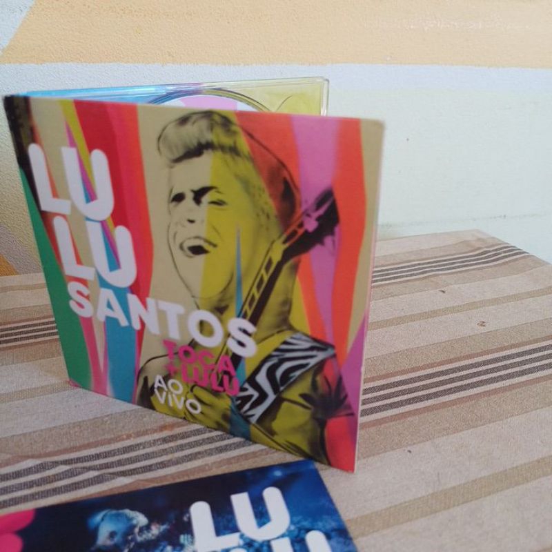 Cd digitação Lulu Santos. Toca +Lulu ao vivo