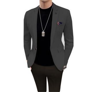 Blazer Slim Masculino + 12 Cores + Melhor Preço em Oferta na Shopee