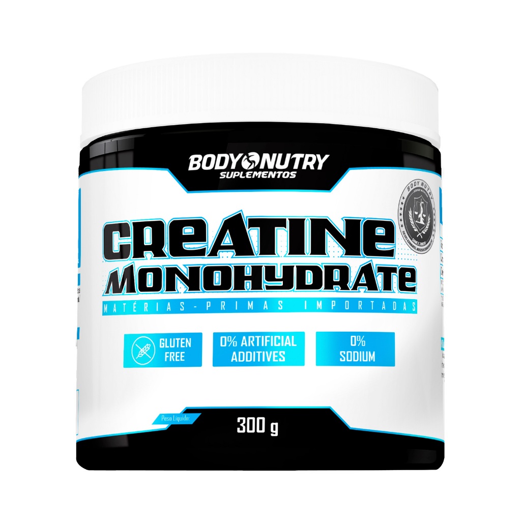 Creatina Monohidratada (Ganho de Força) - Body Nutry 300g em Oferta na Shopee