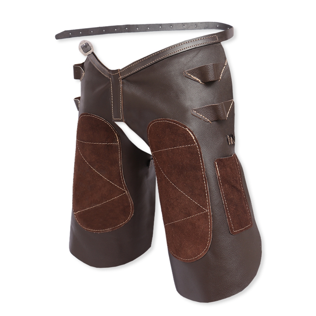 Calça Ferrador Com Bolsos De Rinete De Couro Selaria O Seleiro