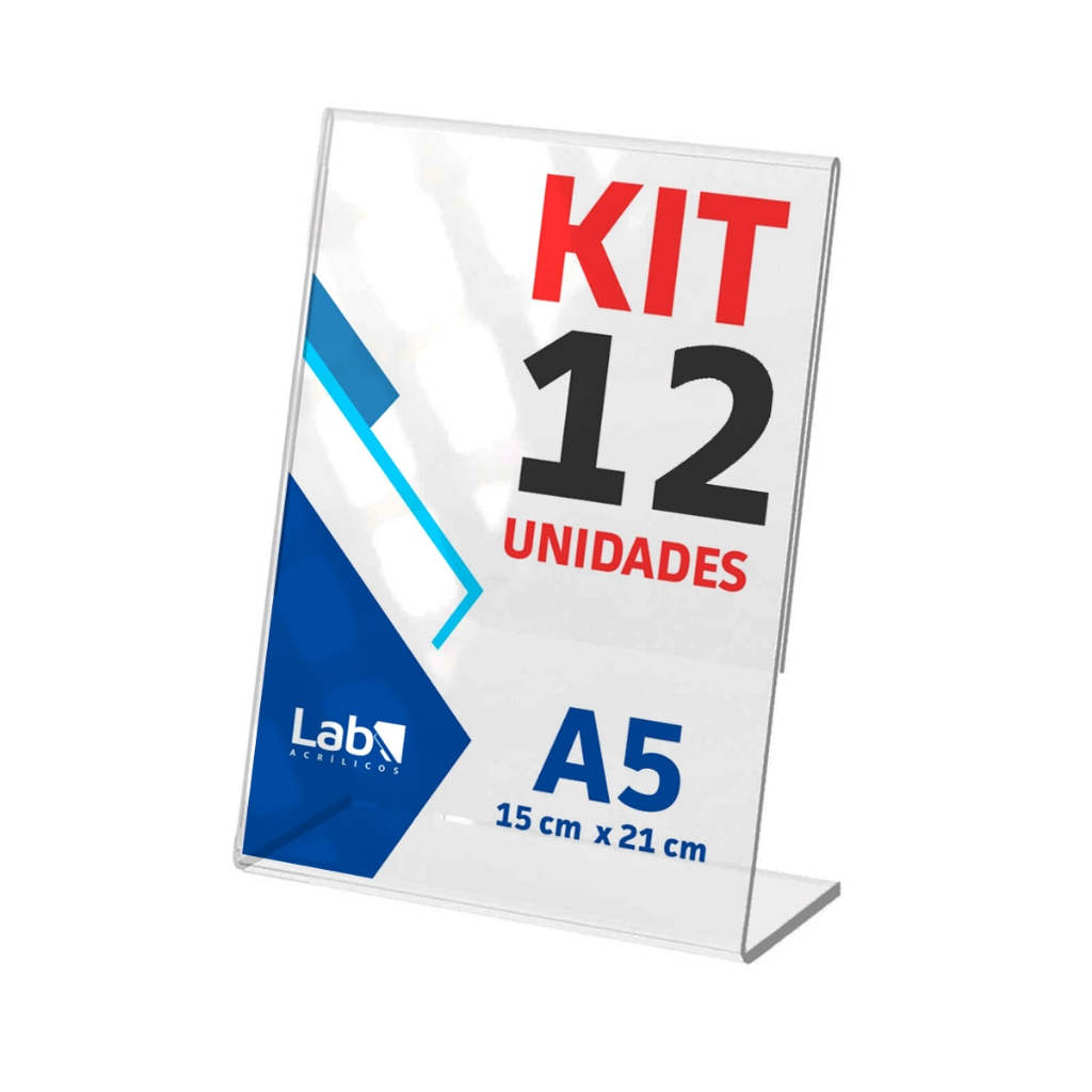 Display Suporte Qr Corde Placa Pix 15x21 A5 L 12uni