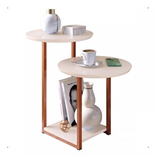 Mesa Lateral Mesinha Sala Quarto Industrial Pés Ferro Apoio e Lateral Luiza em Oferta na Shopee
