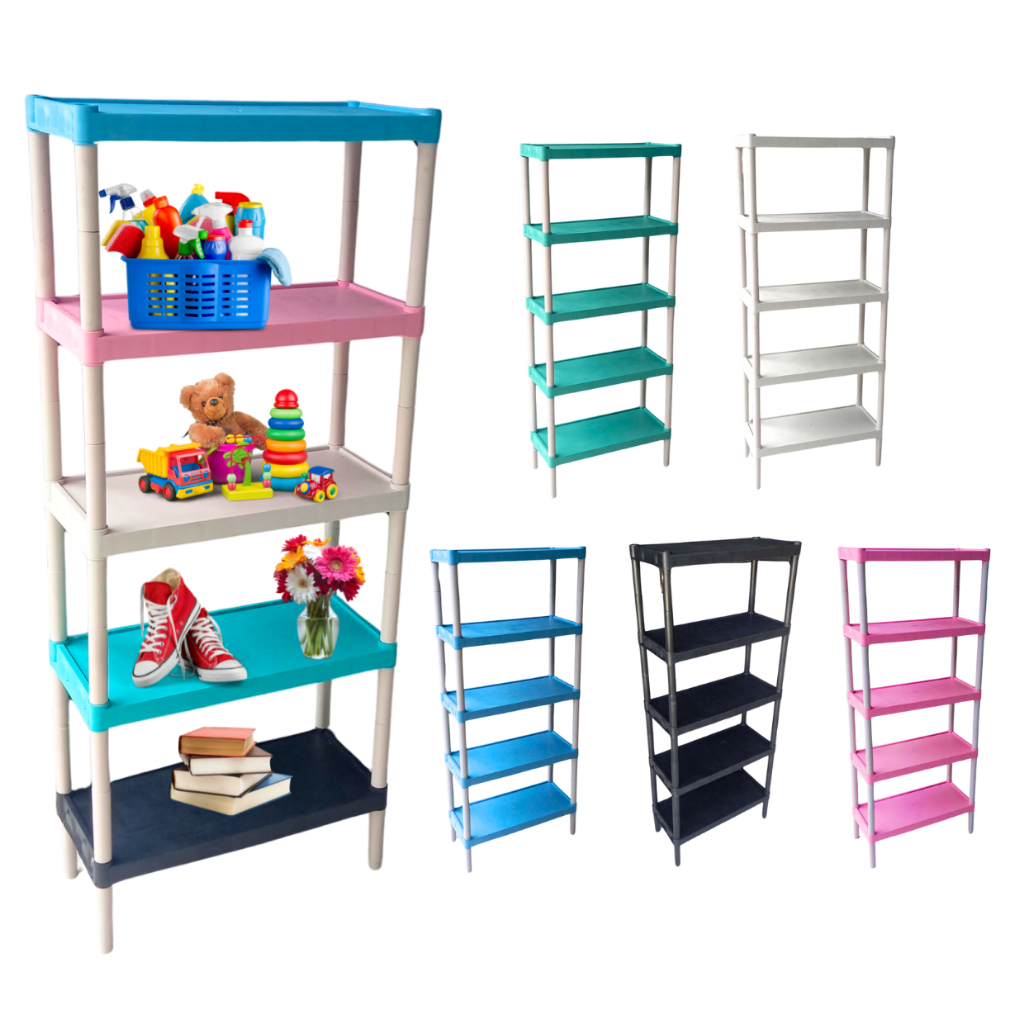 Prateleira Organizadora Modular Multiuso de Plástico Para Cozinha Quarto Livros - Diversas Cores em Oferta na Shopee