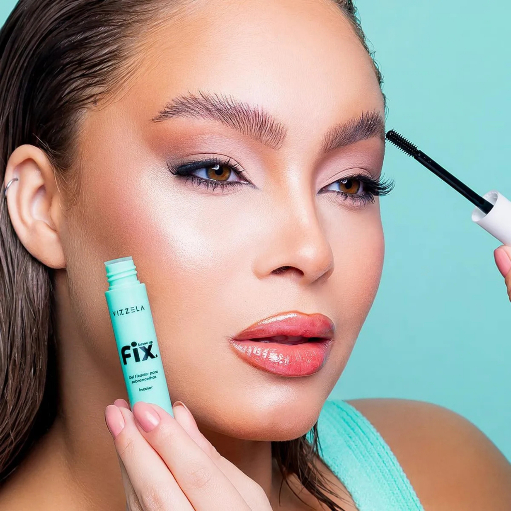 Brow up fix Gel Fixador Para Sobrancelhas Lançamento – Vizzela 100% Original