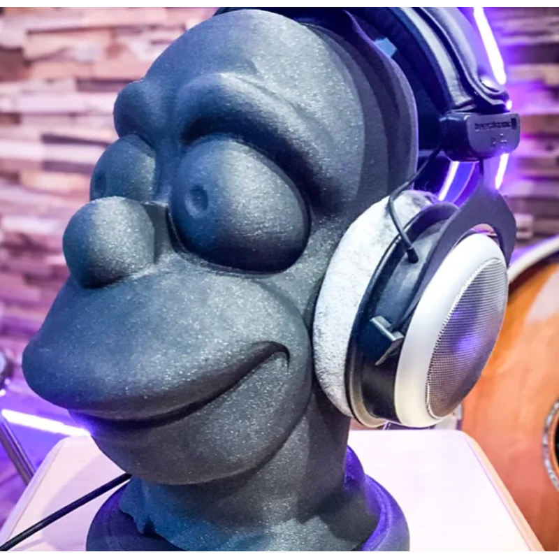 Suporte headphone Homer Simpson gamer