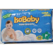 kit 2x fralda Isababy MEGA (p, m, g, xg e xxg). em Oferta na Shopee